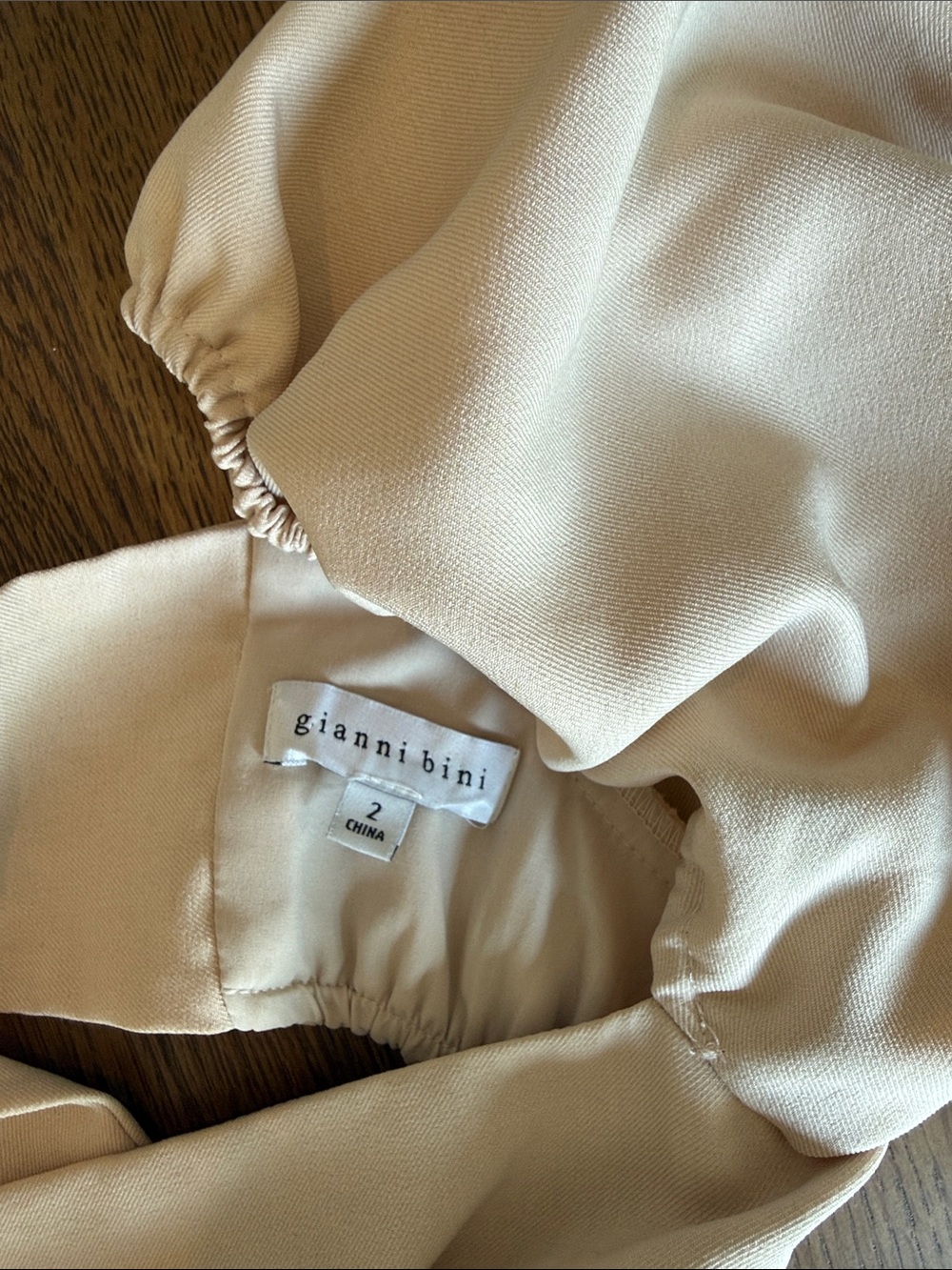 Gianni Bini Puff-Sleeve Tie-Back Mini Dress - Picture 2 of 4